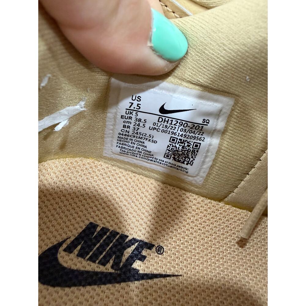 Nike AIR FORCE 1 FONTANKA Women's Shoes Sesame/Black Multi Sz 7.5 DH1290-201 - Picture 9 of 11